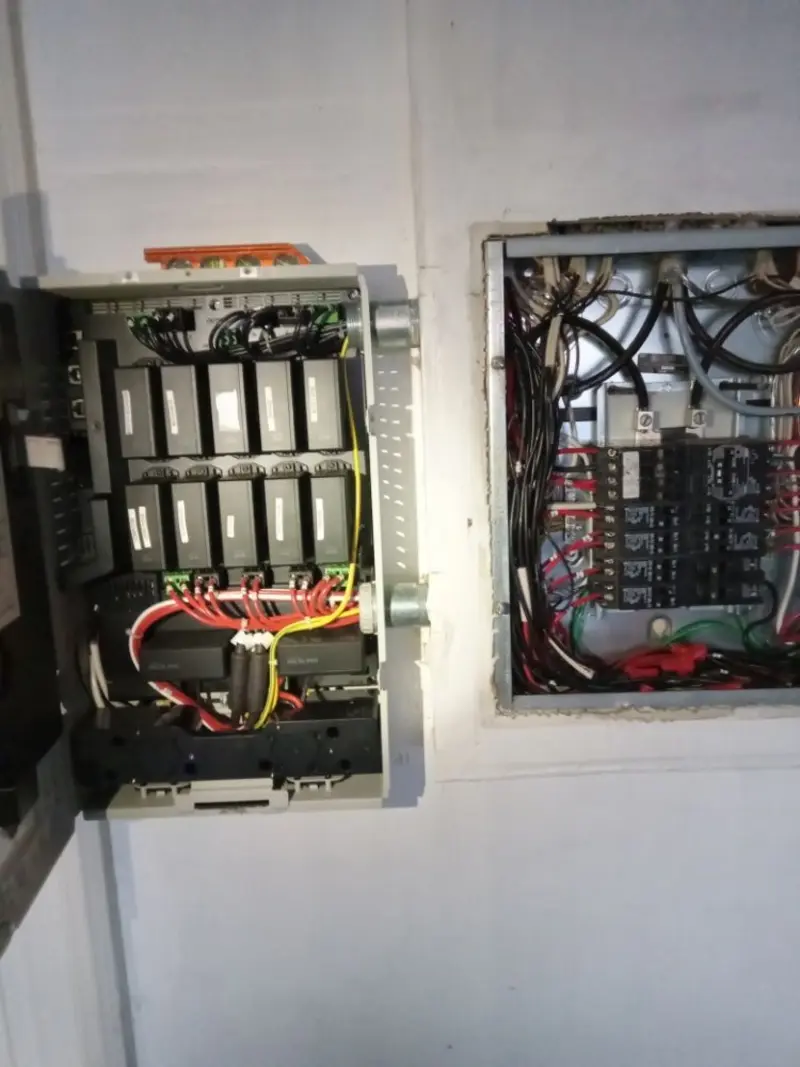 Electrical panel upgrade completed for Ring Doorbell Installation in Golf Manor
